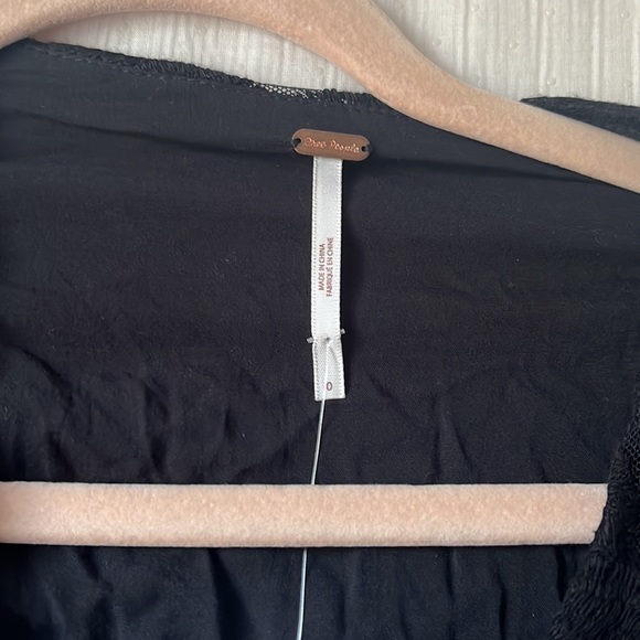 Free people black lace maxi dress - Picture 6 of 11